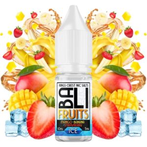 MANGO + BANANA + STRAWBERRY ICE / BALI FRUITS SALTS / 10ML 20MG