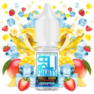 MANGO + BANANA + STRAWBERRY SUPER ICE / BALI FRUITS SALTS / 10ML 20MG