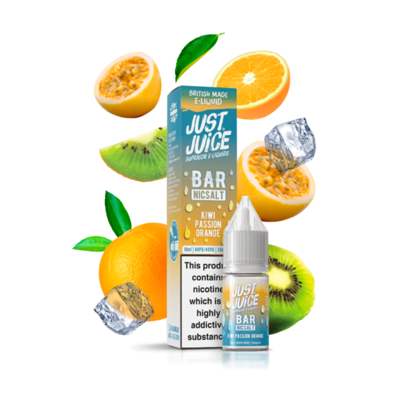 KIWI PASSION ORANGE - JUST JUICE BAR SALT - 20MG