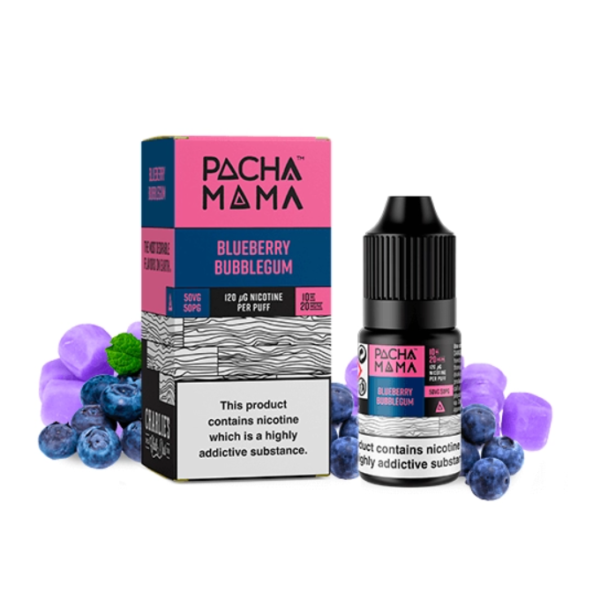 BLUEBERRY BUBBLEGUM - PACHAMAMA BAR SALTS 20MG