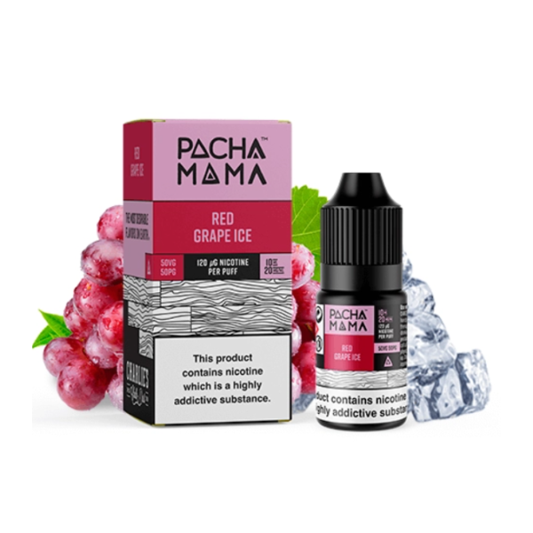 RED GRAPE ICE - PACHAMAMA BAR SALTS 20MG
