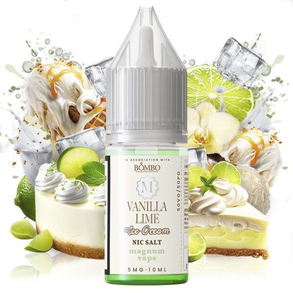 VANILLA LIME ICE CREAM / MAGNUM & BOMBO SALTS 20MG