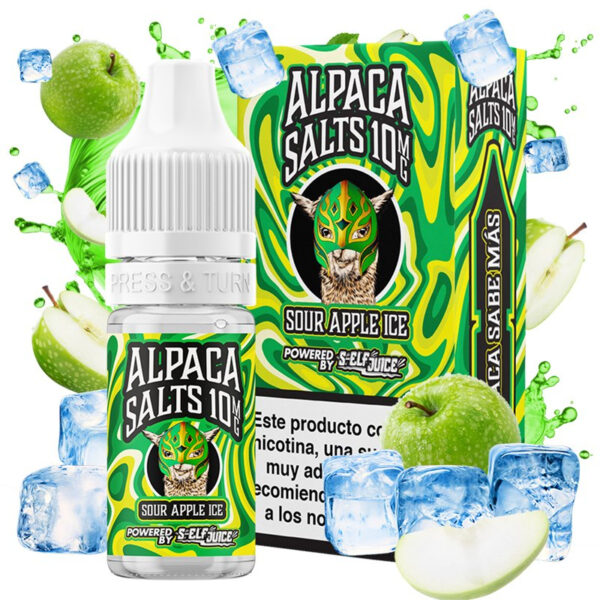 SOUR APPLE ICE - ALPACA SALTS 20MG