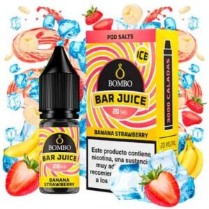 BANANA STRAWBERRY / BOMBO BAR JUICE 0MG