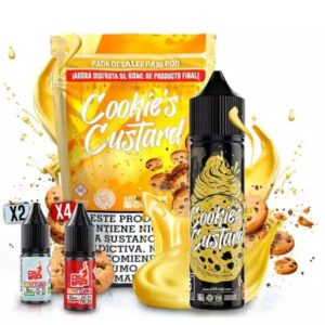 COOKIE´S CUSTARD - PACK SALTS - OIL4VAP 60ML