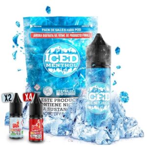 ICED MENTHOL - PACK SALTS - OIL4VAP 60ML