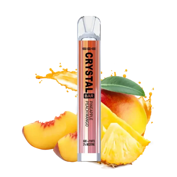 PINEAPPLE PEACH MANGO / SKE CRYSTAL BAR 20MG