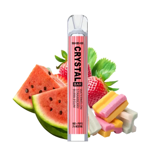 WATERMELON STRAWBERRY BUBBLEGUM / SKE CRYSTAL BAR 20MG