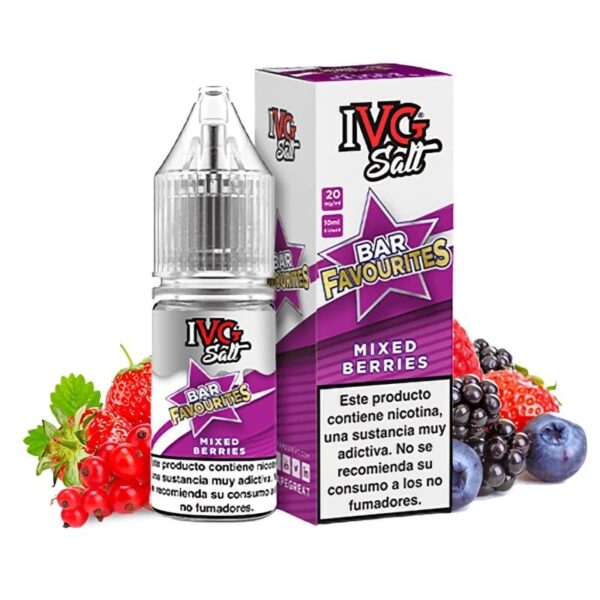 MIXED BERRIES / IVG SALTS BAR / 20MG 10ML
