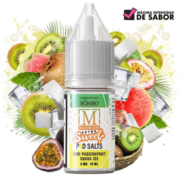 KIWI PASSIONFRUIT GUAVA ICE / MAGNUM VAPE EXTRA SWEET POD SALTS 20MG