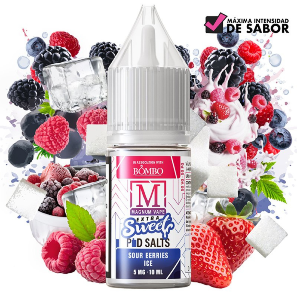 SOUR BERRIES ICE / MAGNUM VAPE EXTRA SWEET POD SALTS 20MG