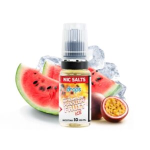 WATERMELON PASSION FRUIT ICE - DROPS BAR JUICE SALTS 20MG