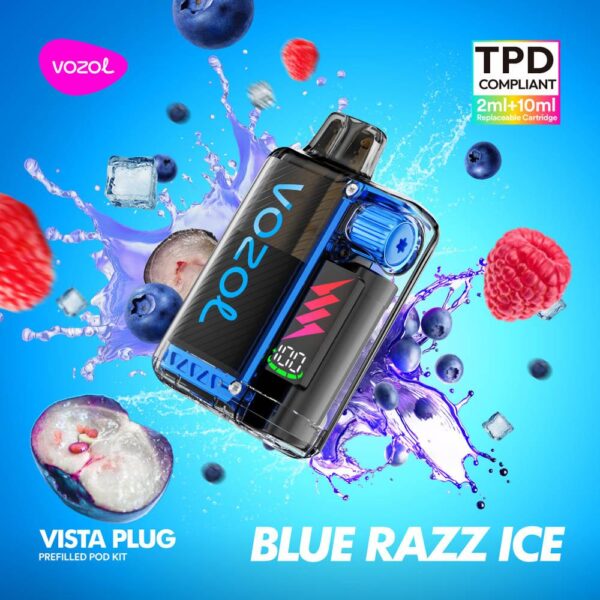VOZOL VISTA PLUG 10.000 CALADAS ARANDANOS ICE 20MG