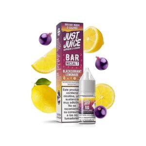 BLACKCURRANT LEMONADE - JUST JUICE BAR SALT - 20MG