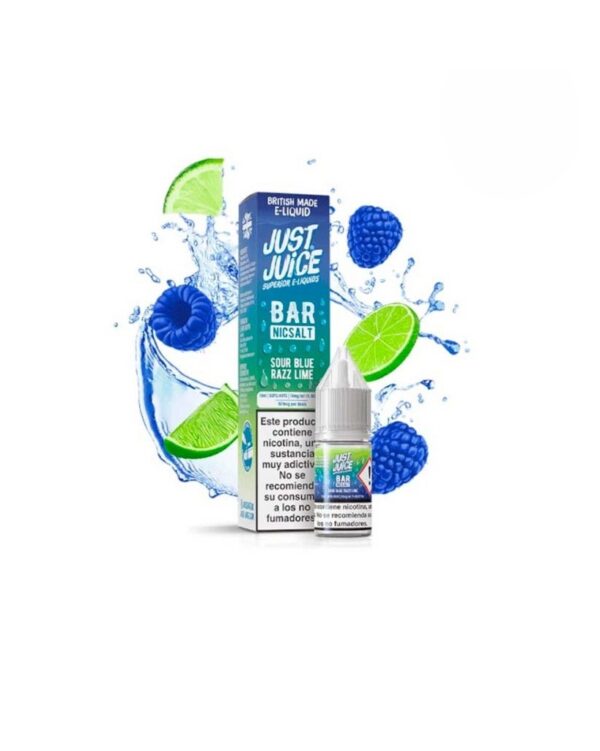 SOUR BLUE RAZZ LIME - JUST JUICE BAR SALT - 20MG