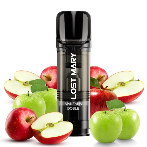 DOUBLE APPLE / LOST MARY / RECAMBIO TAPPO AIR 20MG ( 2 PCS )