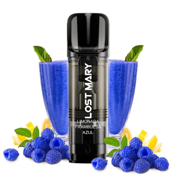 BLUE RAZZ LEMONADE / LOST MARY / RECAMBIO TAPPO AIR 20MG ( 2 PCS )