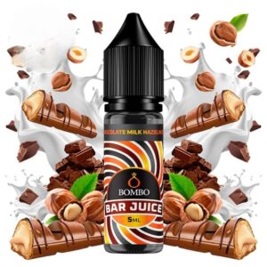 CHOCOLATE MILK HAZELNUT - BOMBO BAR JUICE - AROMA MINILONGFILL 5/15ML