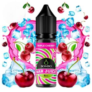 TRIPLE CHERRY ICE - BOMBO BAR JUICE - AROMA MINILONGFILL 5/15ML