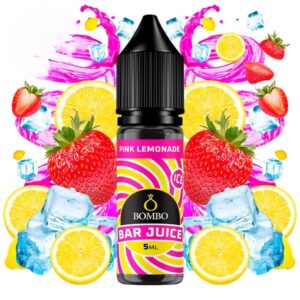 PINK LEMONADE ICE - BOMBO BAR JUICE - AROMA MINILONGFILL 5/15ML