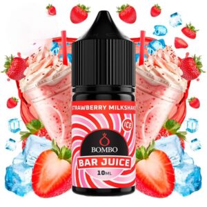 STRAWBERRY MILKSHAKE - BOMBO BAR JUICE - AROMA MINILONGFILL 10/30ML