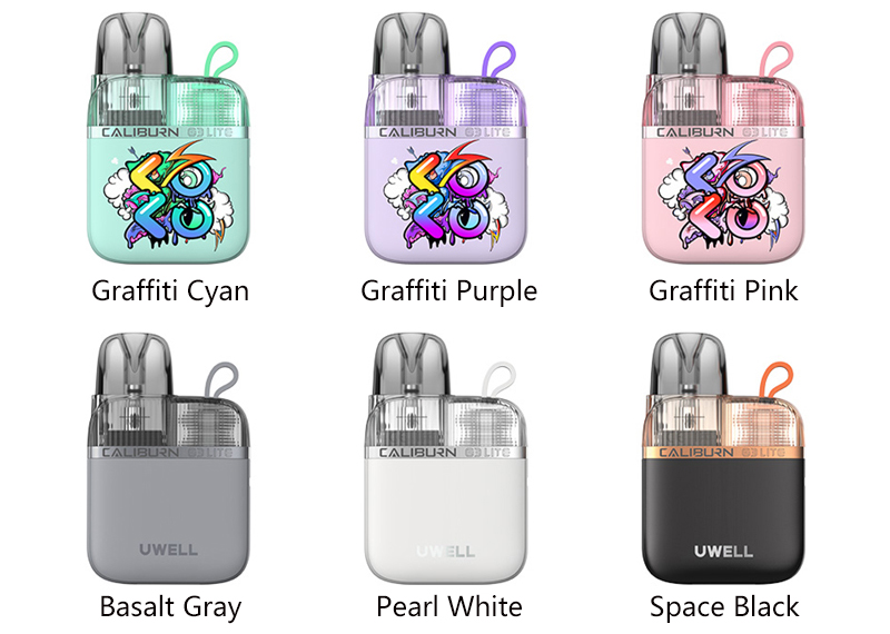 CALIBURN KOKO G3 LITE - UWELL - GRAFFITI PURPLE - Imagen 2