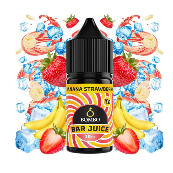 BANANA STRAWBERRY - BOMBO BAR JUICE - AROMA MINILONGFILL 10/30ML