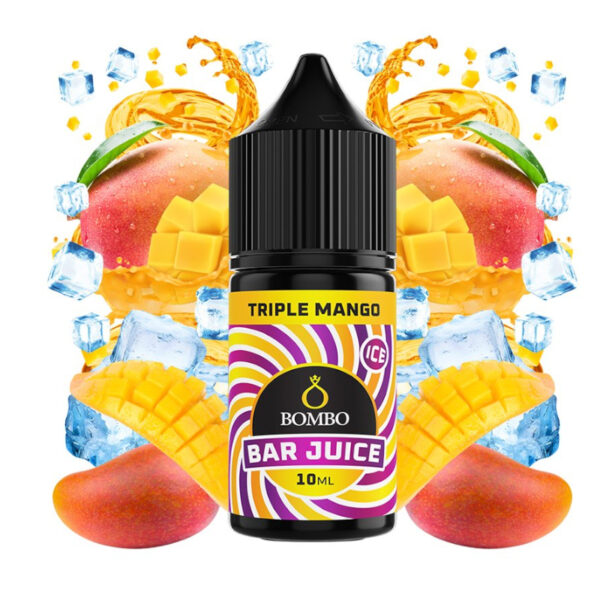 TRIPLE MANGO ICE - BOMBO BAR JUICE - AROMA MINILONGFILL 10/30ML