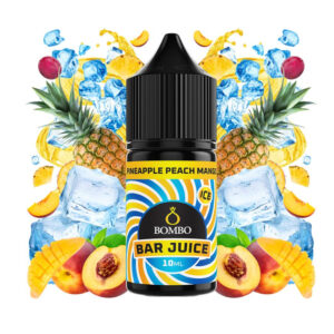 PINEAPPLE PEACH MANGO ICE - BOMBO BAR JUICE - AROMA MINILONGFILL 10/30ML