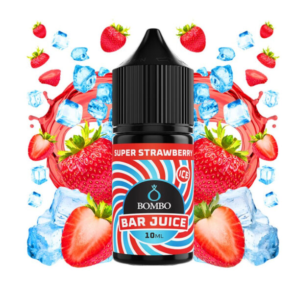 SUPER STRAWBERRY - BOMBO BAR JUICE - AROMA MINILONGFILL 10/30ML
