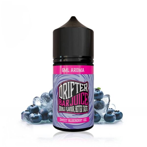 SWEET BLUEBERRY ICE - DRIFTER BAR JUICE - AROMA MINILONGFILL 6/30ML