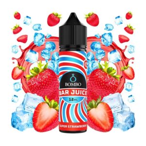 SUPER STRAWBERRY ICE - BOMBO BAR JUICE - AROMA LONGFILL 12/60ML