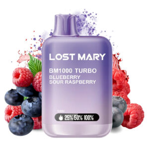 BLUEBERRY SOUR RASPBERRY / LOST MARY BM1000 TURBO 20MG