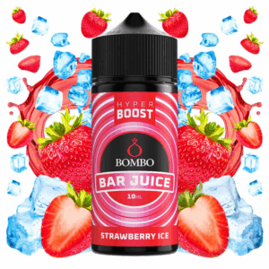 STRAWBERRY ICE - BOMBO BAR JUICE HYPER BOOST - AROMA LONGFILL 10/120ML
