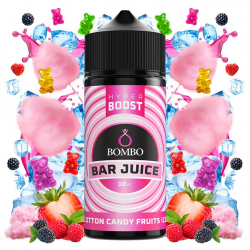 COTTON CANDY FRUITS ICE - BOMBO BAR JUICE HYPER BOOST - AROMA LONGFILL 10/120ML