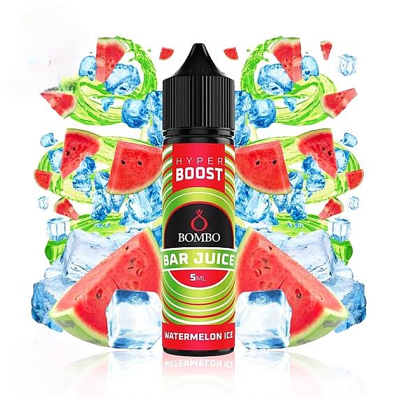 WATERMELON ICE - BOMBO BAR JUICE - AROMA LONGFILL - HYPER BOOST - 5/60ML