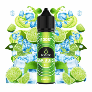 LIME ICE - BOMBO BAR JUICE - AROMA LONGFILL - HYPER BOOST - 5/60ML