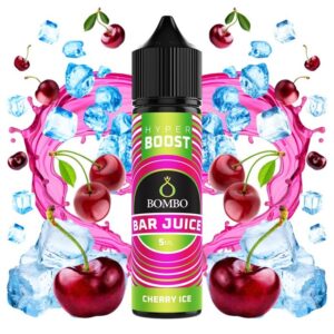 CHERRY ICE - BOMBO BAR JUICE - AROMA LONGFILL - HYPER BOOST - 5/60ML