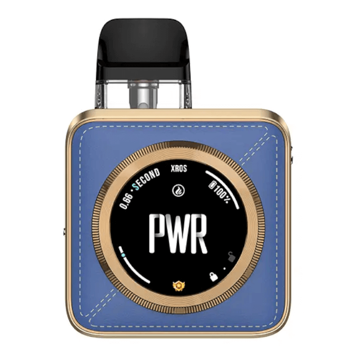 XROS 5 NANO / VAPORESSO / BLUE LEATHERETTE